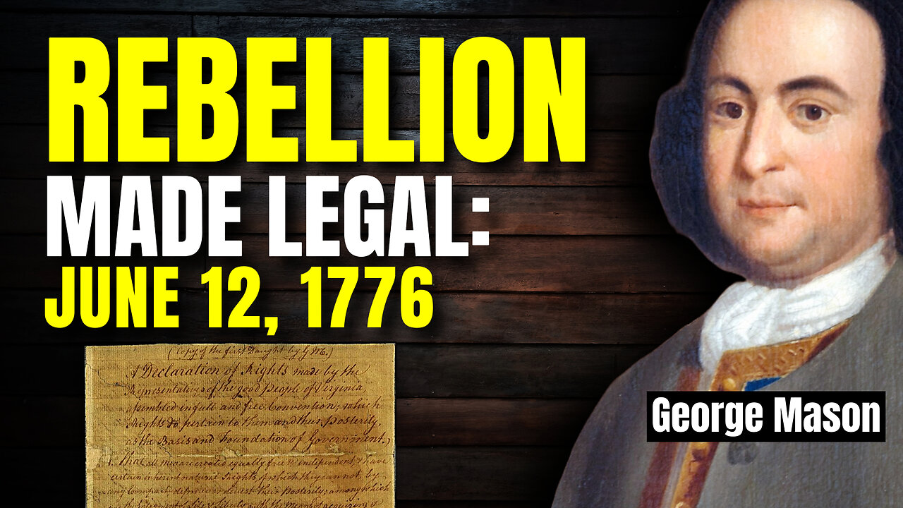 The Day Rebellion Became Law: June 12, 1776