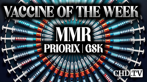 Priorix MMR - Vaccine Of The Week