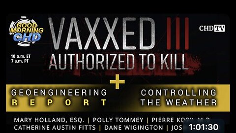 "Vaxxed 3 Q&A: Weather Control Discussion"