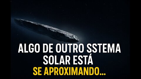 "Detectado Objeto Interestelar: O Que 3I/ATLAS Está Fazendo Aqui?"