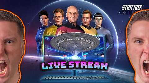 BRAND new STFC player Race to Level 15 Live Stream