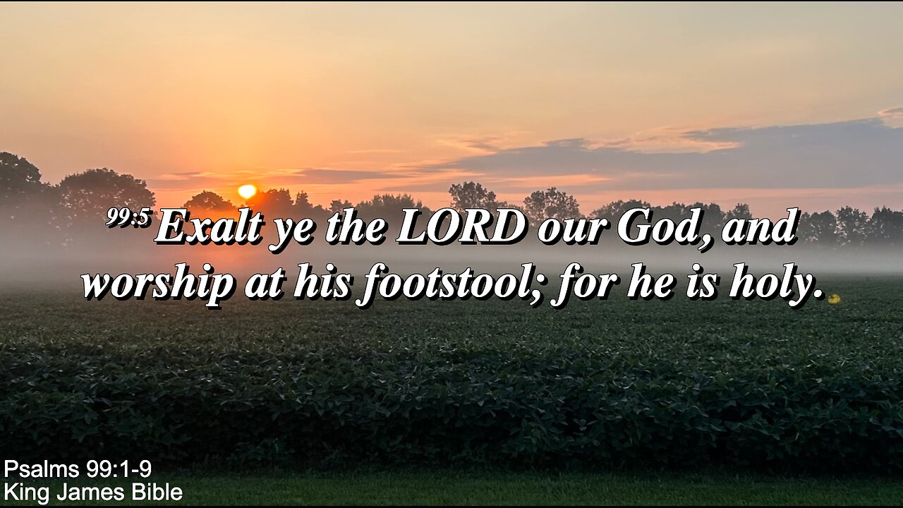 Wednesday Evening, August 20th - The Holiness Of God