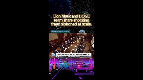 Elon Musk and DOGE team share shocking fraud siphoned at scale, May 1.