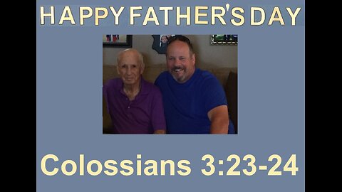 Worship Service for June 15, 2025