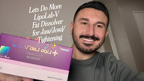 Let's Do Lipolab V-Line Fat Dissolver For Jaw/Tightening Part 2!