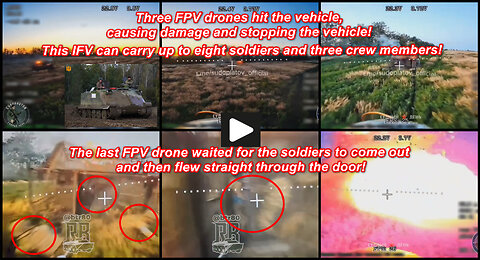 Pokrovsk direction: Russian wired FPV drones hunt Ukrainian PBV 302 APC