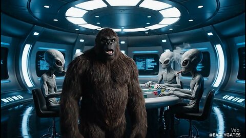 Sasquatch's UFO Poker Heist! 🛸🃏