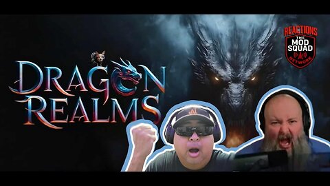Dragon Realms Game Trailer Reaction | Kevin & Felix LOVED This Trailer