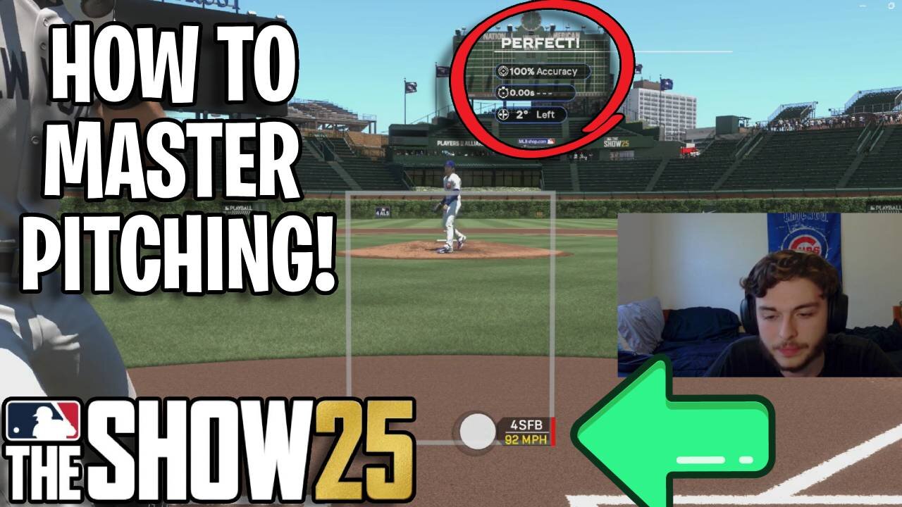 How To Pitch In MLB The Show 25! (Learning Pinpoint Pitching & New Sweeper Pitch)