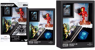 Fandrop Marvel Wave 1 Figure [2-Pack Iron Man Vs Loki]