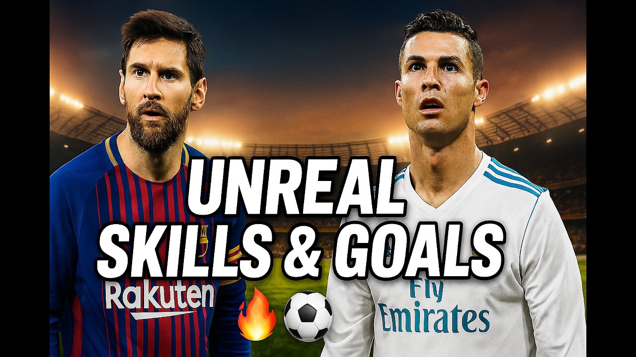 Unreal Football Skills & Goals – Messi, Zidane, Neymar & More | 37 Seconds of Pure Magic ⚽🔥