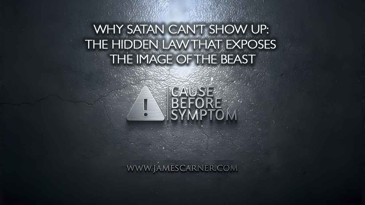 Why Satan Can’t Show Up: The Hidden Law That Exposes the Image of the Beast