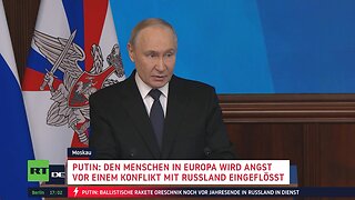 "Lügen und Unsinn": Putin weist Behauptungen über russische Bedrohung zurück