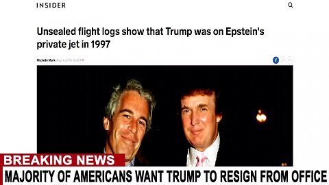 Breaking! Majority Of Americans Want Pedophile Satanist Trump To Resign!
