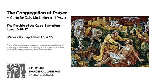 The Parable of the Good Samaritan—Luke 10:25-37