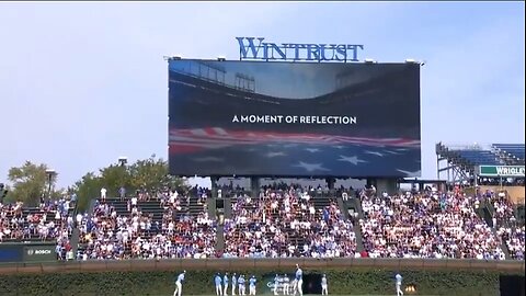 Chicago Cubs Honored Charlie Kirk With A Moment Of Reflection