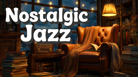 Nostalgic Jazz | Relaxing Music for Moonlit Nights & Memories