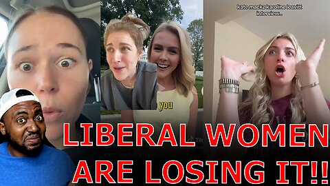 Tim Walz Daughter & Liberal Women LOSE THEIR MINDS Over Kate Mackz Trump Press Secretary Interview!