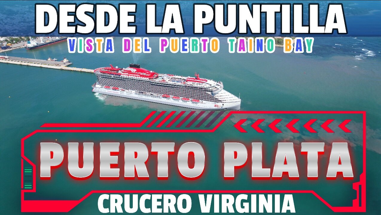 Virgin Cruise Ship In Puerto Plata