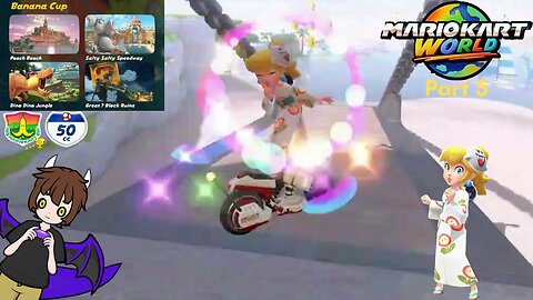 Mario Kart World the Bananza Cup!