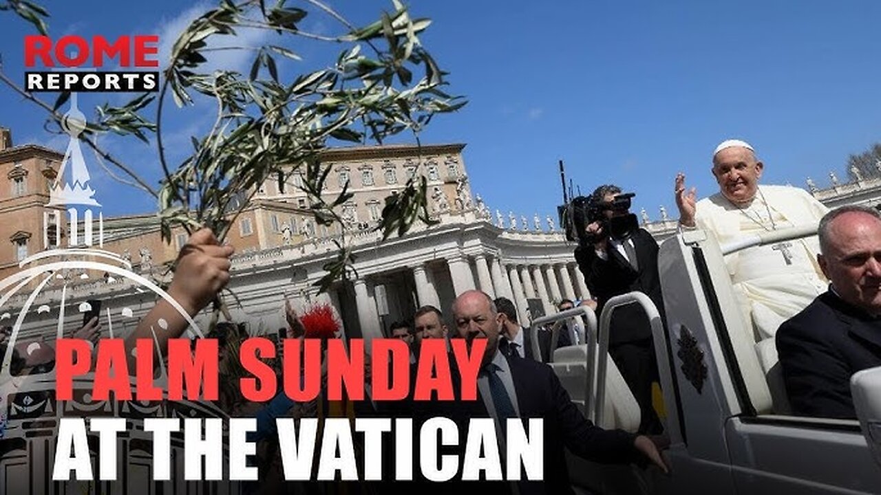 LIVE: Palm Sunday Mass at the Vatican