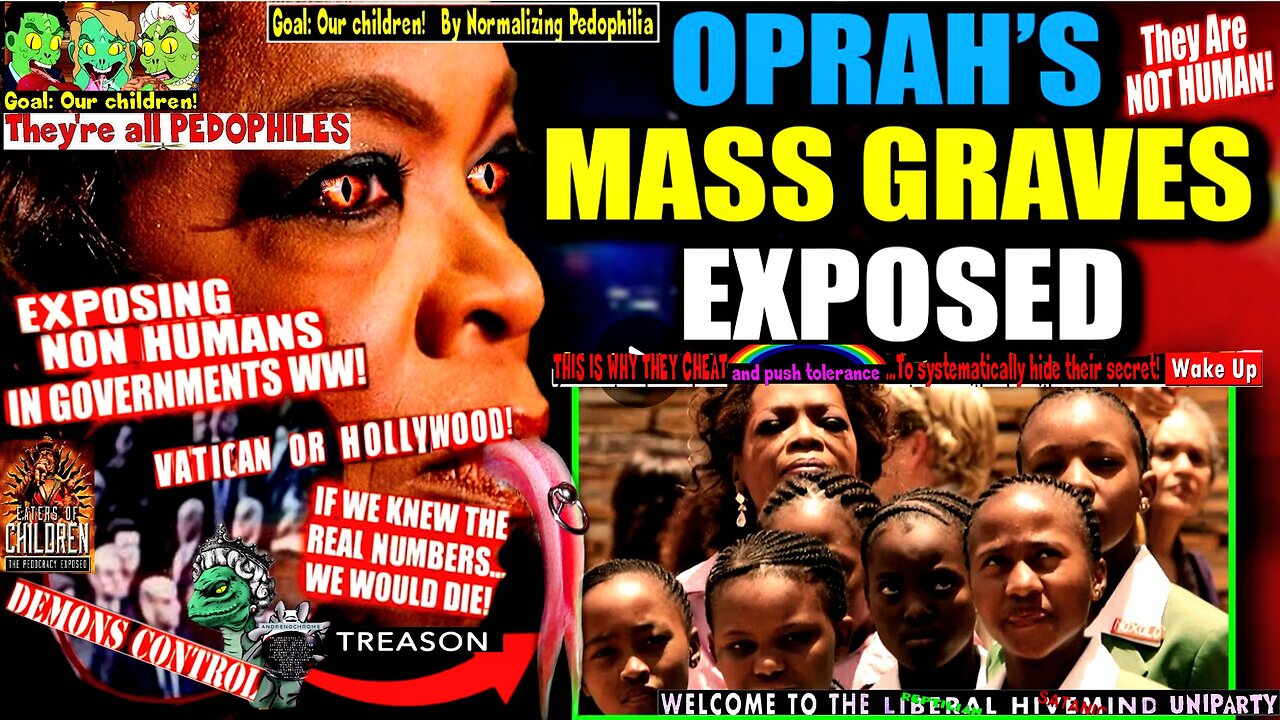 Hundreds of Dead Kids Found in Mass Grave at Oprah's School in Africa - Media Blackout