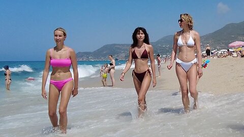 Fun day at Cleopatra beach Alanya☀️