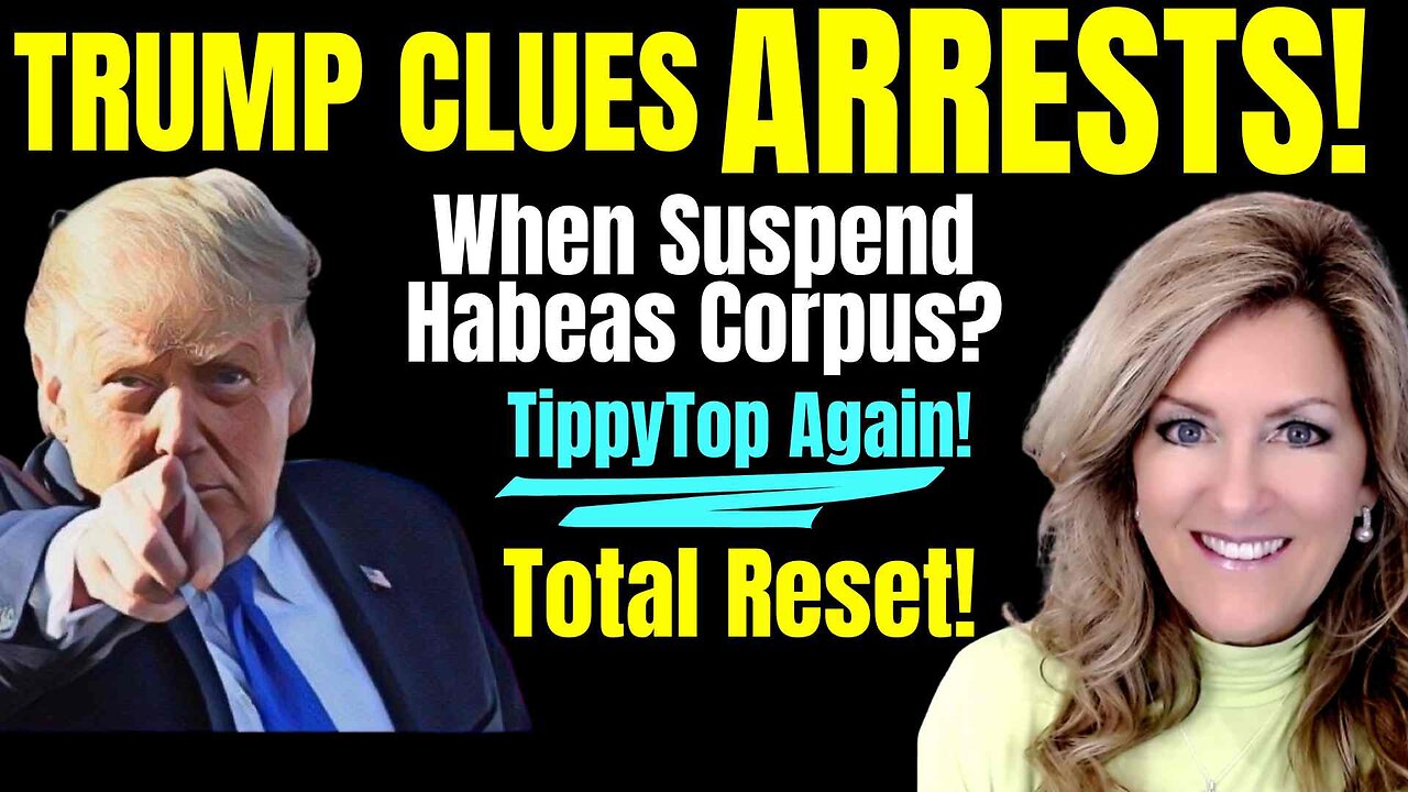 Trump Clues-Suspend Habeas Corpus? PART 1 Tuesday 5-13-25 6 PM CST