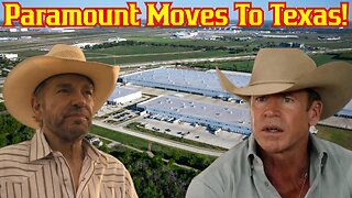 Paramount FLEES Hollywood For Texas! Massive Facility Will Be Taylor Sheridan Verse Home | Landman