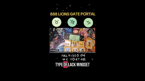 🦁✨️♌️ 888 LIONS GATE PORTAL READING ♌️✨️🦁