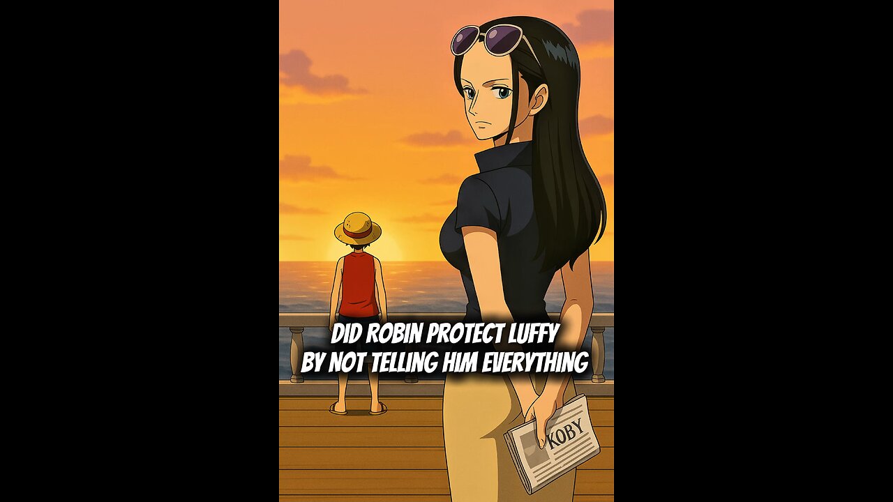 Did Robin Protect Luffy By Not Telling Him Everything? #onepiece #strawhats #eloypiece