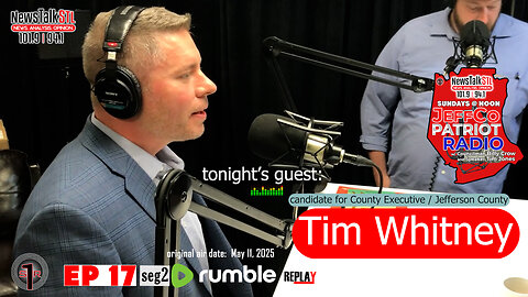 JeffCo Patriot Radio [Ep 17]: Special Guests - Tim Whitney and Mike Marino!!