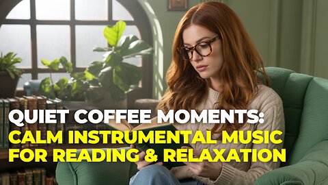 Soft Tunes & Coffee Vibes for Peaceful Reading Time