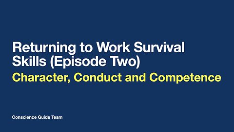 Survival Skills for the Workplace