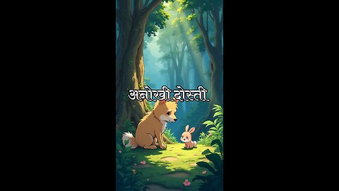 बूढ़ा कुत्ता और छोटा खरगोश #HindiStory #Animalstroy#DogRabbitStory #3DAnimation #HindiNarration