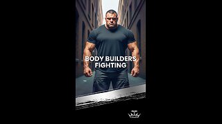 Bodybuilders fight
