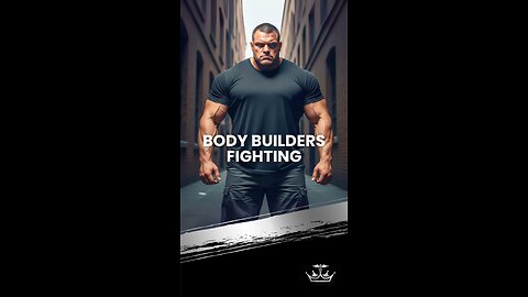 Bodybuilders fight
