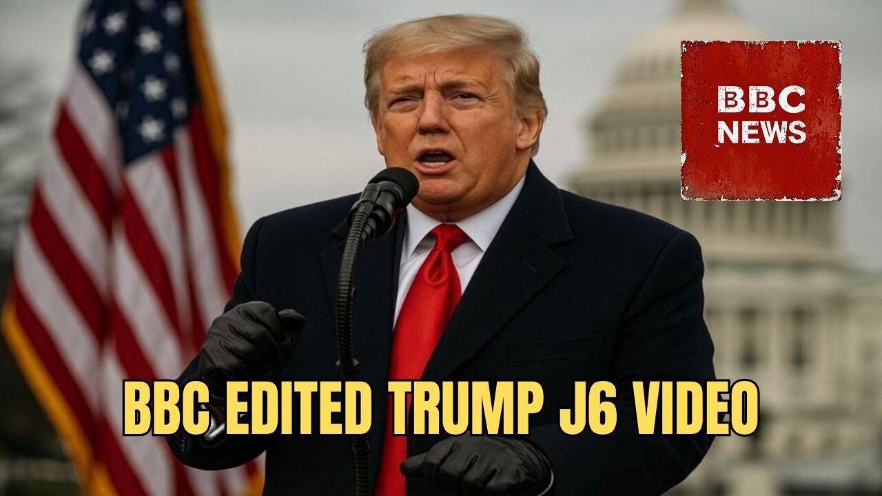 CAUGHT: The BBC Doctored Trump's Jan 6 Speech