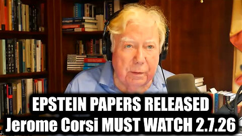 Meri Crouley & Jerome Corsi: Must Watch 2.7.26 - Epstein Papers Released
