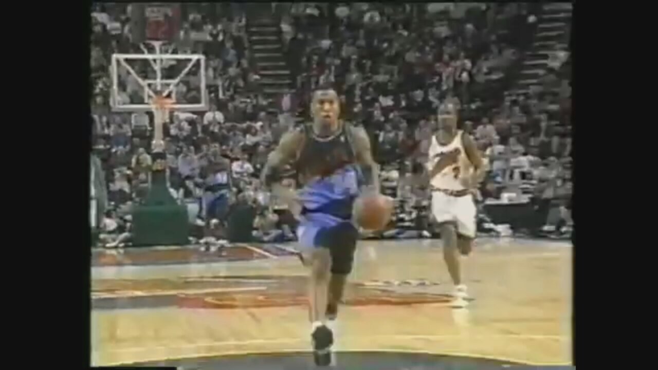 Bobby Phills 20 Points @ Sonics, 1995-96.