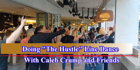 The Hustle Line Dance - with Itching To Dance Caleb Crump and Friends May 24, 2025 at Hotel MdR
