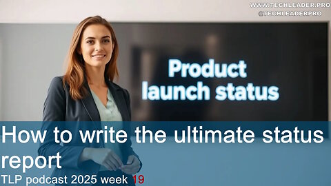 How to write the ultimate status report