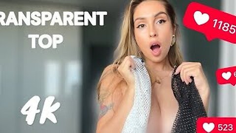 4K Try On Haul 2025 // Transparent No bra See Through // Curve Plus size Ideas Fashion amazon trends