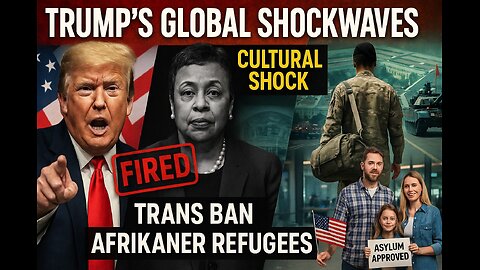 Tariff Bombshells, Trans Troop Purge, Afrikaner Refugees, and Librarian FIRED!💥