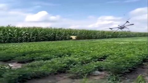 FARMER FIGHTS BACK AGAINST UNAUTHORIZED AGRI-DRONE ON HIS PROPERTY