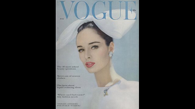 Vogue Magazine July 1960 ASMR #relax #chill