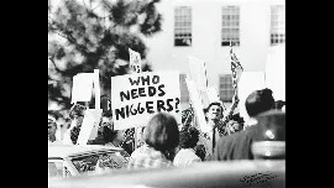 Nigger backs a van over another nigger