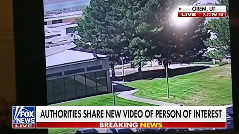 BREAKING NEWS: New video released of suspect in Charlie Kirk assassination