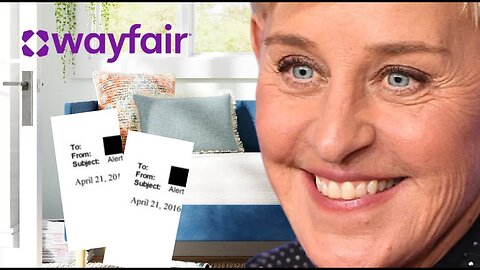 THE WAYFAIR CONSPIRACY IS REAL❓ SHOCK EPSTEIN EMAILS 🔞 ELLEN DᴇGENERES EXPOSED