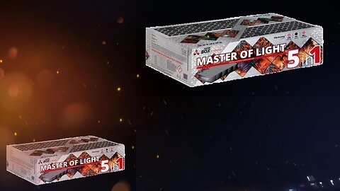 Triplex Vuurwerk - TXB650 Master of Light - Compound Vuurwerk - 210 Schots